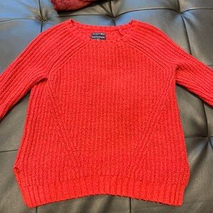 American Eagle Outfitters Ahh-mazing Soft XS red sweater